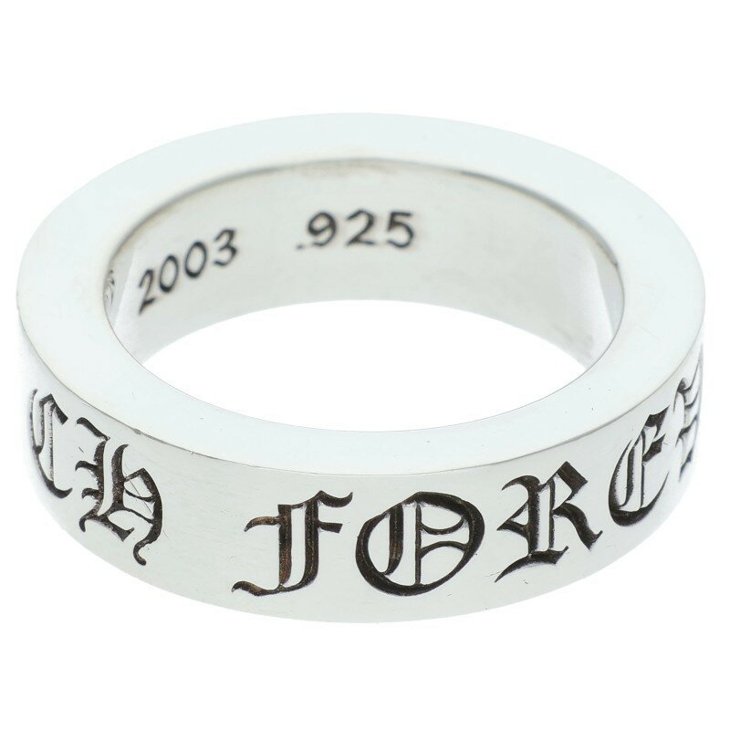 クロムハーツ Chrome Hearts サイズ:13号 6mm SPACER FOREVER 6mmスペーサーフォーエバー シルバーリング(シルバー 10.7g)【321152】【OS06】【小物】【中古】bb76#rinkan*B