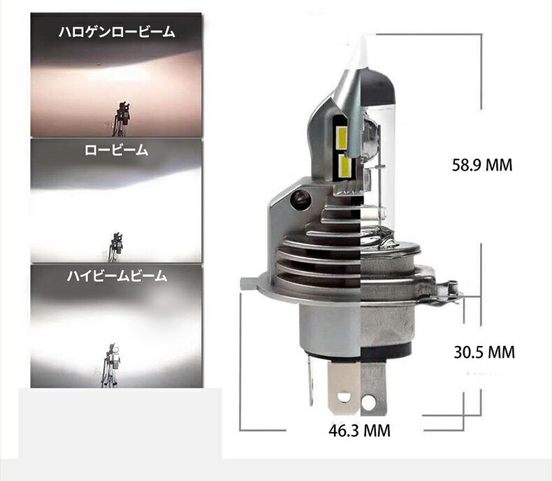 国内送料無料 H4 led ヘッドライト Hi Lo 新車検対応 車 バイク用 16000LM 8000LM 2 54W 27W 12V 24V車対応 ハイブリッド車 EV車対応 ノイズ対策済み ホワイト 6500K LEDバルブ 2個入 connectafibra.com.br 国内送料無料 H4 led ヘッドライト Hi Lo 新車検対応 車 バイク用 16000LM 8000LM 2 54W 27W 12V 24V車対応 ハイブリッド車 EV車対応 ノイズ対策済み ホワイト 6500K LEDバルブ 2個入 connectafibra.com.br