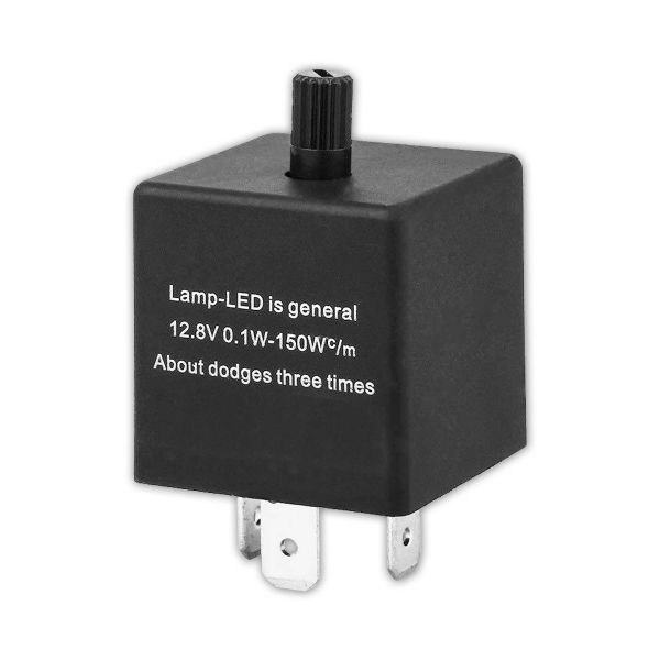 3ピン ウインカーリレー CF13 12V LED対応 ハイフラ防止 IC 点滅スピード調整