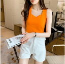春新作 予約商品 大きいサイズ レディース タンクトップ ノースリーブ tシャツ 背中クロス 韓国ファッション M L LL 3L 大人カジュアル