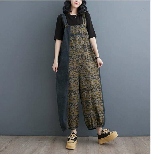 春新作 予約商品 迷彩柄サロペット ミリタリー風 ゆるシルエット カジュアル 大きいサイズ レディース レディース 大人 30代 40代 50代 春服 2025春夏新作 春新作 予約商品 迷彩柄サロペット ミリタリー風 ゆるシルエット カジュアル 大きいサイズ レディース レディース 大人 30代 40代 50代 春服 2025春夏新作