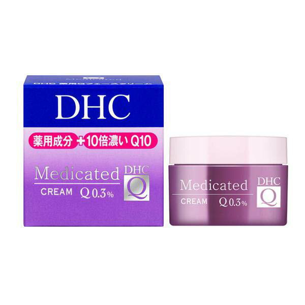 DHC 薬用Qフェースクリーム SSサイズ 23g 医薬部外品 クリーム コエンザイムQ10 保湿 肌 クリーム ハリ ツヤ 透明感 弾力美肌 プラセンタ 甘草誘導体 保湿効果 美容クリーム サポート お試しサ…