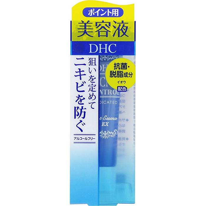 DHC 薬用アクネコントロール スポッツエッセンス EX 部分用 美容液 15g (医薬部外品) 抗菌・脱脂成分イオウ配合 無香料・無着色・パラベンフリー・アルコールフリー 天然成分配合 トリエタノールアミン 酢酸dl-α-トコフェロール