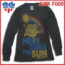  fB[X @T@@JUNK FOOD Women's Little Miss Sunshine HERE COMES THE SUN Long Sleeve Tee@WNt[h@g~X@TVC@qA[@JY@U@T@JWA@AJW@t@H