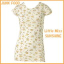  fB[X @TVc @@O@JUNK FOOD Women's Little Miss SUNSHINE Tee@WNt[h g~X TVC@t@