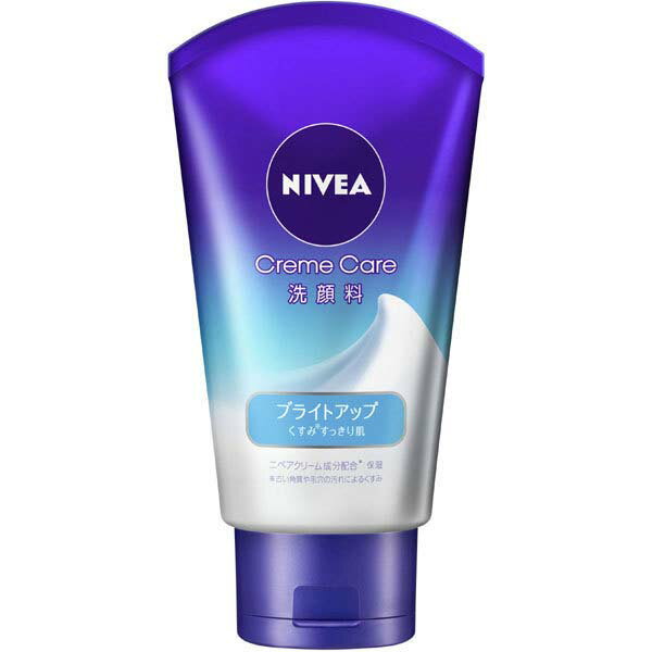 楽天Nstyle 楽天市場店送料無料 2個セット ニベア NIVEA クリームケア洗顔料 ブライト 130g 洗顔 ソープ フェイスウォッシュ クリーム泡 花王 ユニセックス ブライトアップ イタリア産ホワイトクレイ プレミアムグリーンフローラルの香り お風呂上り 泡立ち いい匂い リラックス 日本製