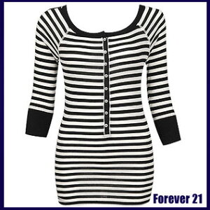 ̵ ǥʬµإ꡼TġܡForever 21 եС21 ֥˥åȡRib Knit Henley Teeηϱٸץ쥼