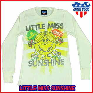 送料無料 レディース ロンT JUNK FOOD Women 039 s Little Miss SUNHINE Long Sleeve Tee junk-64 ジャンクフード リトル ミス サンシャイン junk-64 春 夏 長袖 トップス