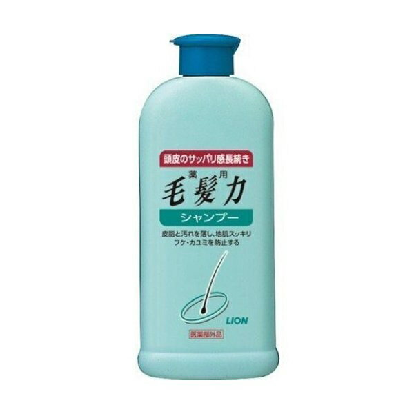 薬用毛髪力 シャンプー 200ml 詰替え シャンプー 頭皮 髪 ヘアケア ダメージケア フケ ニオイ 地肌 皮脂 ライオン 医薬部外品