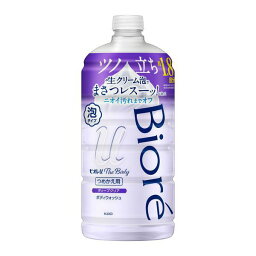 【2本セット】 ビオレu ザ ボディ 泡タイプ ディープクリア 詰替え用 780ml ボディーソープ ボディウォッシュ ボディケア スキンケア biore 花王 弱酸性 デリケート肌 高潤滑処方 メッシュポンプ採用 摩擦レス 潤い みずみずしい 肌に優しい 全肌質 清潔 カサつき 日本製