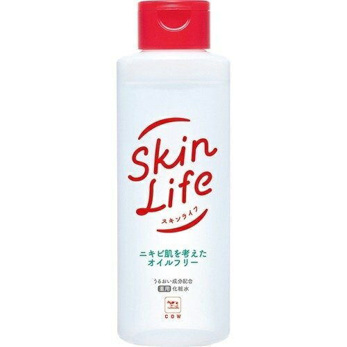 スキンライフ スキンケア 牛乳石鹸 スキンライフ 薬用化粧水 150ml 化粧水 ヒアルロン酸 毛穴 日本製 美容 cow 医薬部外品 スキンケア オイルフリー、ノンコメドジェニックテスト・アレルギーテスト済み みずみずしい うるおい ユニセックス