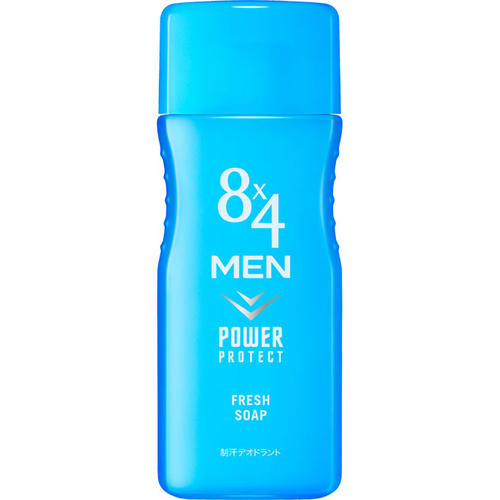 8×4 エイトフォー MEN リフレッシュウォーター フレッシュソープ 160ml シャワーソープの香り 制汗 汗 わき ボディ 胸 首 ニオイ クール デオドラント 花王 医薬部外品 ワキ汗 ワキ 臭い 長時間密着 冷涼感 お風呂 入浴 シャワー メンズ べたつかない 気持ちいい 日本製