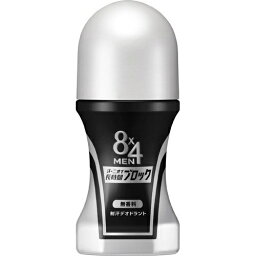 2個セット 8×4 エイトフォー MEN ロールオン 無香料 60ml 制汗 汗 わき ニオイ デオドラント スティック 花王 ワキ汗 わき ボディ ワキ 臭い 夏 殺菌 ビッグボール採用 摩擦耐久処方 メンズ べたつかない ひんやり お風呂 シャワー 外出 塗りやすい 体臭 日本製