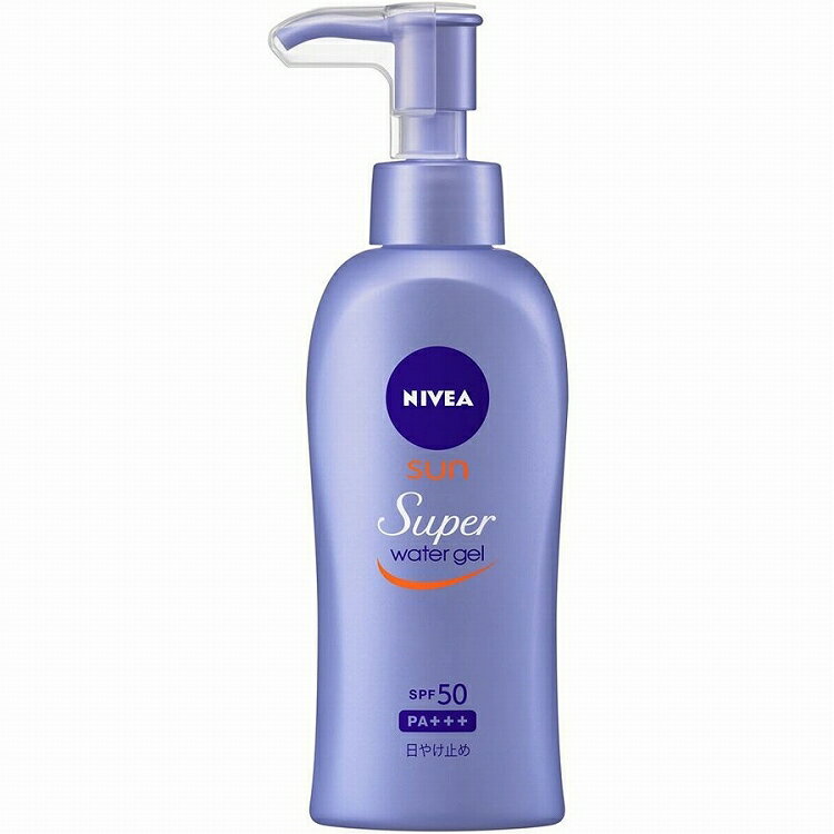 ニベア スキンケア 2本セット NIVEA ニベアサン ウォータージェル SPF50 ポンプ 140g SPF50 PA+++ 日焼け止め UVジェル スキンケア ヒアルロン酸 保湿 花王 ユニセックス 石鹸で落ちる つっぱらない 野外 日差し 運動 スポーツ 潤い みずみずしい 健康 綺麗 肌に優しい 普通肌 日本製