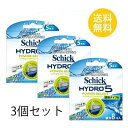 送料無料 3個セット シック ハイドロ5 パワーセレクト 替刃 8個入X3セット 5枚刃 替刃 交換 替え刃 カミソリ 剃刀 髭剃り ひげそり T字カミソリ 男性 schick hydro メンズ ハイドログライドジェル スキンガード ワンタッチ パラレルフィン・ガードバー