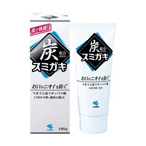 送料無料 3個セット スミガキ 100g X3セット 歯磨き粉 ハ－ブミントの香り はみがき 歯 炭 さっぱり 殺菌 口臭 小林製薬 歯を白くする ・歯垢を除去する ・口臭を防ぐ ・ムシ歯を防ぐ ソルビトール、グリセリン メントール ラウリル硫酸Na、ラウロイルサルコシンNa