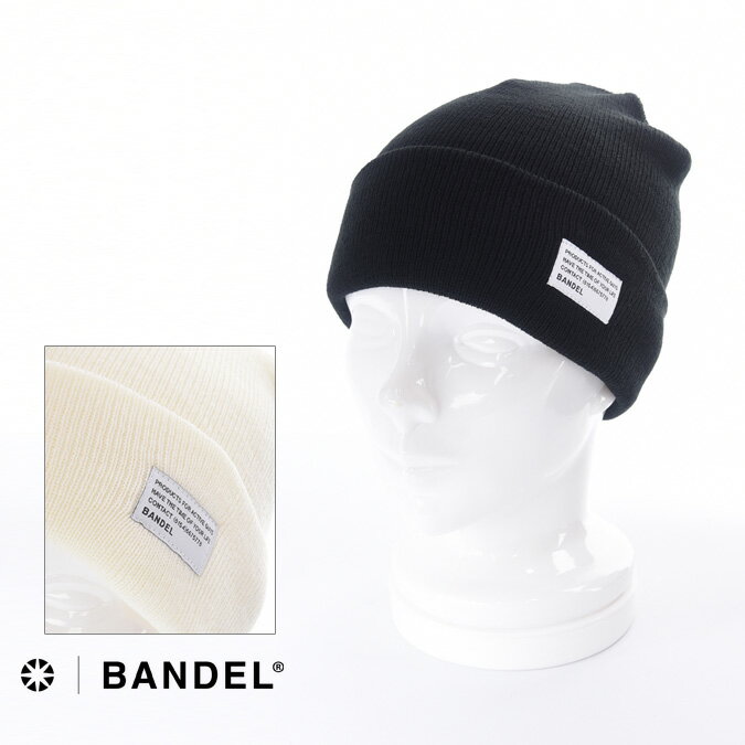 【期間限定ポイント10倍】BANDEL GOLF バンデルゴルフ CONCEPT NAME SMOOTH BEANIE / コンセプトタグ スムース ビーニー ゴルフ スポーツ アウトドア 帽子 FREE BG-CNSB