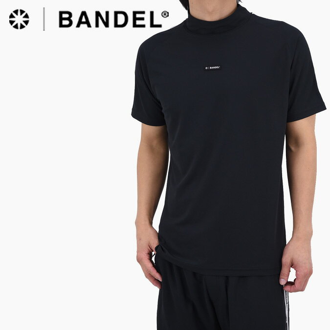 樂天商城 - 【26SS】 BANDEL GOLF バンデルゴルフ CONCEPT NOTES TAPING MOCK NECK / カノコ素材 デザインテープ モックネックTシャツ ゴルフ スポーツ アウトドア カジュアル トップス 半袖 プレゼント コンペ ラウンド メンズ ゴルフ ウェア バンデル メンズ 正規品 M-XL BGS-6STDMC
