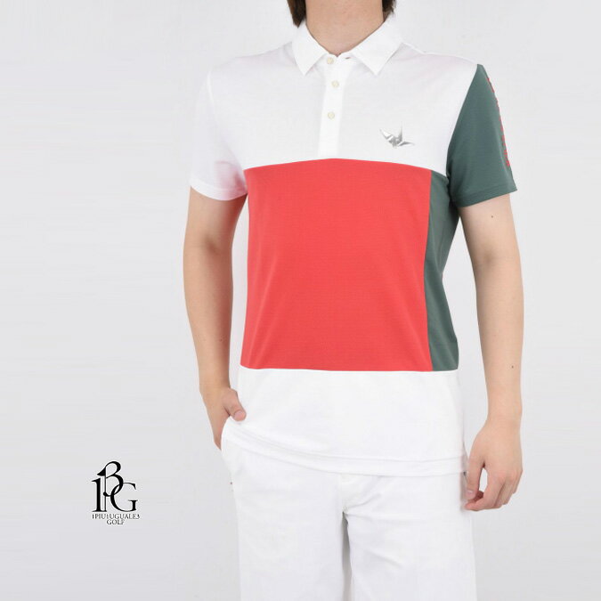 yԌ|Cg20{zyԕiszyKiz1PIU1UGUALE3 GOLF EmsEmEO@[g St yADP GOLFz S/S POLO CRAZY BACK LOGO Y |Vc  NCW[p^[ VqO OWA[ t@bV X|[c AEghA GDT002-POE304