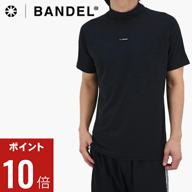 Rakuten - 【期間限定ポイント10倍】【26SS】 BANDEL GOLF バンデルゴルフ CONCEPT NOTES TAPING MOCK NECK / カノコ素材 デザインテープ モックネックTシャツ ゴルフ スポーツ アウトドア トップス 半袖 プレゼント コンペ ラウンド メンズ ゴルフ ウェア 正規品 M-XL BGS-6STDMC