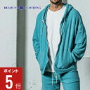 【期間限定ポイント5倍】RESOUND CLOTHING リサウンド クロージング MOLE YARN PILE ZIP LOOSE HOODIE / モールパイル オーバーサイズ ジップアップパーカー トップス セットアップ アクティブ 1-3 S-L RC35-C-005