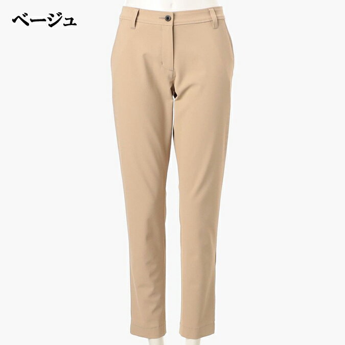 【FINAL SALE】【25SS】【レディース】 BRIEFING GOLF ブリーフィング ゴルフ WOMENS PUNCHING LOGO CROPPED PANTS パンチングロゴ クロップドパンツ ゴルフ スポーツ 透け防止素材 伸縮性 ストレッチ 撥水性 UVカット機能 人気 3Dロゴ S- M BRG251W50