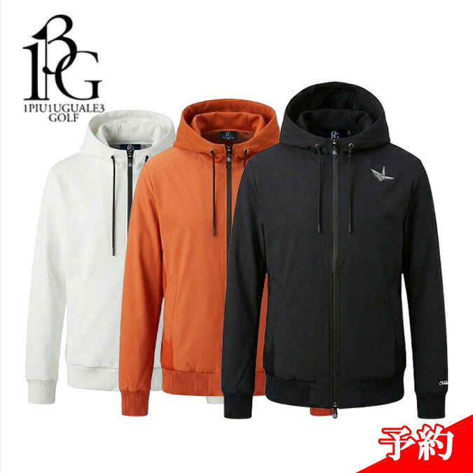 【※予約※ 10月頃入荷予定】【26AW】【正規品】 1PIU1UGUALE3 GOLF ウノピュウ ウノピュウノウグァーレトレ ゴルフ Polartec Zip Hoodie / ポーラテック ジップパーカー 長袖 スポーツ ゴルフ 折り鶴 113 アウター メンズ ゴルフ ウェア 正規品 6 XL GRB144-GNU026 ポーラテック ジップパーカー ブランドコンセプト 1PIU1UGUALE3 が提案するGOLF LINE日本から世界に向けて発信するブランドとして世界中の上質な素材を贅沢に使用しラグジュアリーな商品をリリースし続ける1PIU1UGUALE3。ハイエンドラグジュアリーブランドが提案する高いデザイン性とスポーツの機能美を併せ持ち上質を知る全てのプレイヤーの為のウェアとしてリリース致します。革新的なハイテク素材を採用し、ただ派手な物ではなくテーラーリングを得意とする同ブランドならではの立体パターンにより洗練された高いデザイン性と最高のフィッティングを兼ね備え着る者全てに高揚感と優越感をもたらします。Polartec Zip Hoodie / ポーラテック ジップパーカー 1PIU1UGUALE3 GOLF ポーラテック ジップパーカー 商品説明 Detail 詳細 カラー：ホワイト 　　　　オレンジ 　　　　ブラック 素材： SIZE CHART サイズチャート(cm) サイズ肩幅着丈袖丈身幅ウエスト 6(XL)