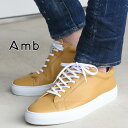 エーエムビー レザースニーカー レディース 【別注】Amb エーエムビー 9838 ARCHY LOW CUT SNEAKER メンズ レディース ローカット スニーカー レースアップ レザー カジュアル クラシック シンプル 39-44 24.0-29.5