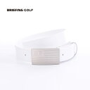 BRIEFING GOLF ブリーフィング ゴルフ BG BUCKLE LEATHER BELT / 星条旗バックルレザーベルト スポーツ アウトドア 星条旗 ...