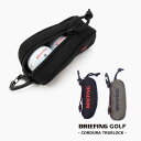 【STANDARD SERIES】BRIEFING GOLF ブリーフィング ゴルフ BALL POUCH TL メンズ レディース ボールポーチ コーデュラトゥルーロック500デニールバリスティック 撥水 フック スポーツ アウトドア BRG231G49