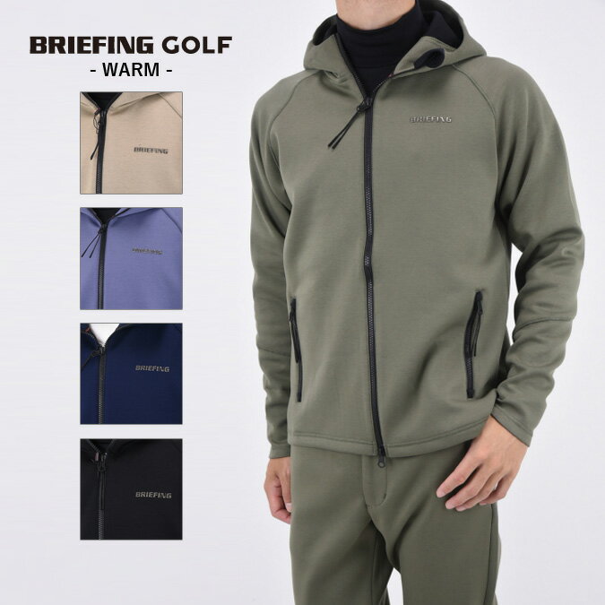 yԕiszBRIEFING GOLF u[tBO St WARM 3D LOGO PARKA Y fB[X p[J[  WbvAbv _uWbv Xgb` _{[jbg XEFbg W[W N EH[ A[oSt X|[c AEghA t@bV S-XL S-LL BRG233M54