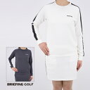 BRIEFING GOLF ブリーフィング ゴルフ SIDE LOGO LINE CREWNECK レディース トレーナー クルーネック 長袖 サイドライン ストレッチ ジャージ アーバンゴルフ スポーツ アウトドア ファッション XS-L XS-L BRG241W23 24SSシーズンはロゴテープを配色コントラスト強めの配色にすることで、単体で着用時も存在感あるルックス。 サイドに配したBRIEFINGロゴ入りのテープがアクセント。あえてロゴは配色ではなく織りで表現することで、上品に着こなすことができるのも嬉しい魅力。同素材のボトムスとセットアップで着用いただくのもおすすめです。BIRIEFINGロゴをあしらったサイドラインのテープは、メインのカラーとコントラストの強い配色を採用し、存在感あるルックスに。サイドラインが目を惹くので、サイドラインにあしらわれたBRIEFINGロゴはエンボスの凹凸で表現することで、アクセントが目立ちすぎることなく、上品な着こなしを叶えます。伸縮性に優れたストレッチジャージ素材を採用。スイング等の動きに配慮したラグランスリーブの切り替え。Tシャツ感覚でシンプルに、ポロシャツをインに、アウターのインナーとしてなど気温や使用シーンに応じた着こなしが可能。 URBAN ATHLETE COLLECTION BRIEFING GOLF のコンセプトである“URBAN GOLF"を体現し、ブランドらしいトレンドを落とし込んだスタイリッシュなゴルフコーディネートを提案する、BRIEFING GOLFのの中心となるアパレルコレクション。2024春夏シーズンでは、撥水性素材を使用した軽量アウターの他、オリジナル・モノグラムプリントを備えたアパレルを新たにローンチ。ポロシャツの一部アイテムにはリラックスフィットデザインを採用するなど、バリエーション豊富なアーバンスタイルゴルフウェアをお届けします。 ブランドコンセプト BRIEFING（ブリーフィング）が培ってきたミリタリズムをベースに、継続性のある機能美を追求し「都会とアウトドアをブリッジする」スタイリッシュなゴルフウェアやゴルフバッグをはじめとしたアイテムを展開。コンセプトに「URBAN GOLF」を掲げ、着心地の良い機能性素材やフェアウェイに映える流麗なシルエットなど、ゴルフ特有の機能性や美学をデザインソースに落とし込みながら、大人のクリーンで洗練されたスタイルをお届けしています。 ■設立年：1988■創業/拠点：日本■デザイナー：中川有司SIDE LOGO LINE CREWNECK BRIEFING 24SSシーズンはロゴテープを配色コントラスト強めの配色にすることで、単体で着用時も存在感あるルックス。 商品説明 サイドに配したBRIEFINGロゴ入りのテープがアクセント。あえてロゴは配色ではなく織りで表現することで、上品に着こなすことができるのも嬉しい魅力。同素材のボトムスとセットアップで着用いただくのもおすすめです。BIRIEFINGロゴをあしらったサイドラインのテープは、メインのカラーとコントラストの強い配色を採用し、存在感あるルックスに。サイドラインが目を惹くので、サイドラインにあしらわれたBRIEFINGロゴはエンボスの凹凸で表現することで、アクセントが目立ちすぎることなく、上品な着こなしを叶えます。伸縮性に優れたストレッチジャージ素材を採用。スイング等の動きに配慮したラグランスリーブの切り替え。Tシャツ感覚でシンプルに、ポロシャツをインに、アウターのインナーとしてなど気温や使用シーンに応じた着こなしが可能。 URBAN ATHLETE COLLECTION BRIEFING GOLF のコンセプトである“URBAN GOLF"を体現し、ブランドらしいトレンドを落とし込んだスタイリッシュなゴルフコーディネートを提案する、BRIEFING GOLFのの中心となるアパレルコレクション。2024春夏シーズンでは、撥水性素材を使用した軽量アウターの他、オリジナル・モノグラムプリントを備えたアパレルを新たにローンチ。ポロシャツの一部アイテムにはリラックスフィットデザインを採用するなど、バリエーション豊富なアーバンスタイルゴルフウェアをお届けします。 Detail 詳細 カラー：ホワイト/チャコール 素材：ポリエステル86％ ポリウレタン14％ モデル着用サイズ：M 165cm SIZE CHART サイズチャート(cm) サイズ裄丈着丈身幅ウエスト S74.055.045.545.5 M76.058.048.048.0