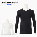 【25SS】BRIEFING GOLF MENS UNDER SHIRT / CORDURA® 2WAYトリコット ブランドロゴ Vネック アンダーシ...