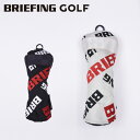 【CRAZY LOGO COLLECTION】 BRIEFING GOLF ブリーフィング ゴルフ FAIRWAY WOOD COVER CL ランドロゴ刺繍 ...