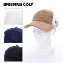 【25SS】BRIEFING GOLF ブリーフィング ゴルフ MEN’S PILE INITIAL MESH CAP / イニシャル メッシュ キャップ ロゴ 快適 帽子 ゴルフ スポーツ アウトドア BRG251MB3