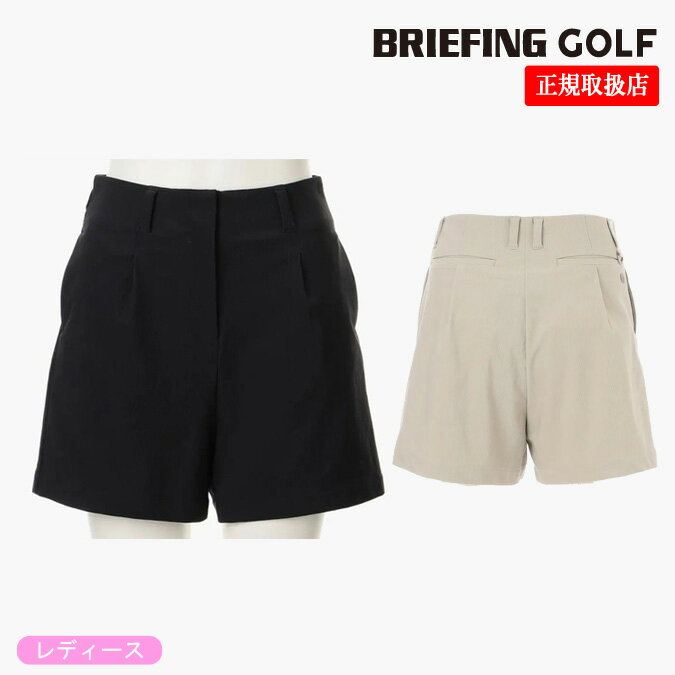 【25AW】【レディース】BRIEFING GOLF ブリーフィング ゴルフ WS CORDUROY SINGLE PLEATED SHORT PANTS..