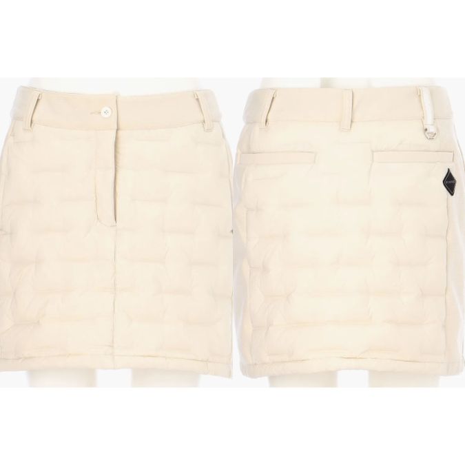 【25AW】【レディース】BRIEFING GOLF ブリーフィング ゴルフ WOMENS HYBRID DOWN SKIRT / ストレッチタフタ ダイヤモンドロゴ ハイブリッドダウンスカー スポーツ アクティブ コンペ ラウンド 秋冬 M BRG253W48
