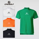 【25SS】【レディース】CPG GOLF シーピージーゴルフ レディース LIGHT MESH MOCK NECK SS / ロゴ ライトメッシュ モックネッ...