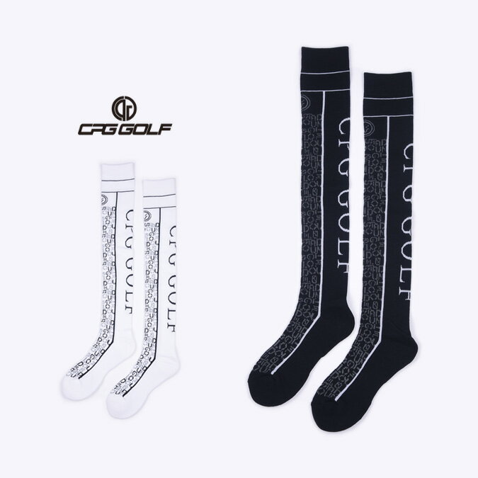 CPG GOLF シーピージーゴルフ CPG HIGH SOX2 レディース ハイソックス ビックロゴ スポーツ アウトドア 22-24cm 1511-24128