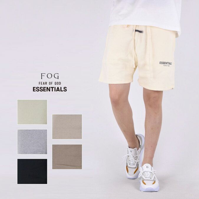 FOG ESSENTIALS エフオージー エッセンシャルズ フォグ RLCT LOGO SWEAT SHORTS メンズ スウェット ショートパンツ 裏起毛 リフレクター ロゴ Fear of God フィアオブゴッド Pacsun パクサン アメリカ カリフォルニア S-XL