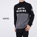 muta MARINE ムータマリン GOLF ゴルフ メンズ レディース ライトニット モックネックプルオーバー バイカラー スポーツ アウトドア 4-8 S-XXL S-3L