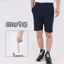 【25SS】muta MARINE ムータマリン GOLF ゴルフ SWITCH SHORT PANTS / 切り替え ロゴ ハーフパンツ アウトドア スポーツ ファッション 5-7 M-XL MGSG-240710