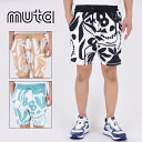 【期間限定ポイント20倍】【25SS】muta MARINE ムータマリン メンズ レディースRUSH SHORT PANTS (FLORAL) / ボタニカル...