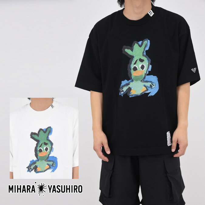 Maison MIHARA YASUHIRO メゾン ミハラヤスヒロ LEON Printed T-shirt / キャラクタープリント 刺繍ワッペン Tシャツ レオン Tシャツ 刺繍 44-46 J15TS763のサムネイル