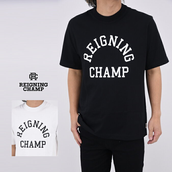 樂天商城 - 【国内正規品】REIGNING CHAMP レイニングチャンプ MIDWEIGHT JERSEY ARCH LOGO T-SHIRT / ミッドウェイト アーチロゴ 半袖Tシャツ シーズン アーチロゴ ハンドメイド カジュアル アウトドア スポーツ トップス 半袖 ギフト メンズ ウェア トレーニング 普段着 M-XL RC-1518