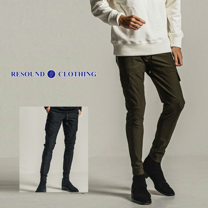 RESOUND CLOTHING リサウンド クロージング DARRELL HEAT CARGO PT / 【定番商品】 裏ボアフリース ナイロンストレッチ カーゴパンツ 人気 冬 軽快 1-3 M-L RC34-ST-010H