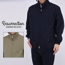 【25SS】Resurrection レザレクション GM EMBOSS HARRINGTON JACKET / オリジナルテキスタイル ハリントンジャケット ...