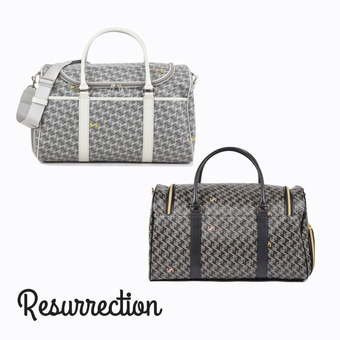 Resurrection レザレクション ADWENA No.3 (アドウェナ) / ブランド オリジナルテキスタイル ボストンバッグ 人気 クラシカル FRE...