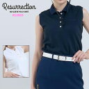 【25SS】【レディース】Resurrection レザレクション WOMENS SUPER BASIC NO SLEEVE POLO SHIRT / ベーシッ...