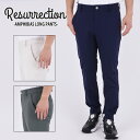 【25SS】Resurrection レザレクション 【25SS】 AMPHIBIAS LONG PANTS / アンフィビアス ロングパンツ ファッション スリム テーパード スラックス トラウザー 撥水 接触冷感 UVカット M-XL BE12PT06-M